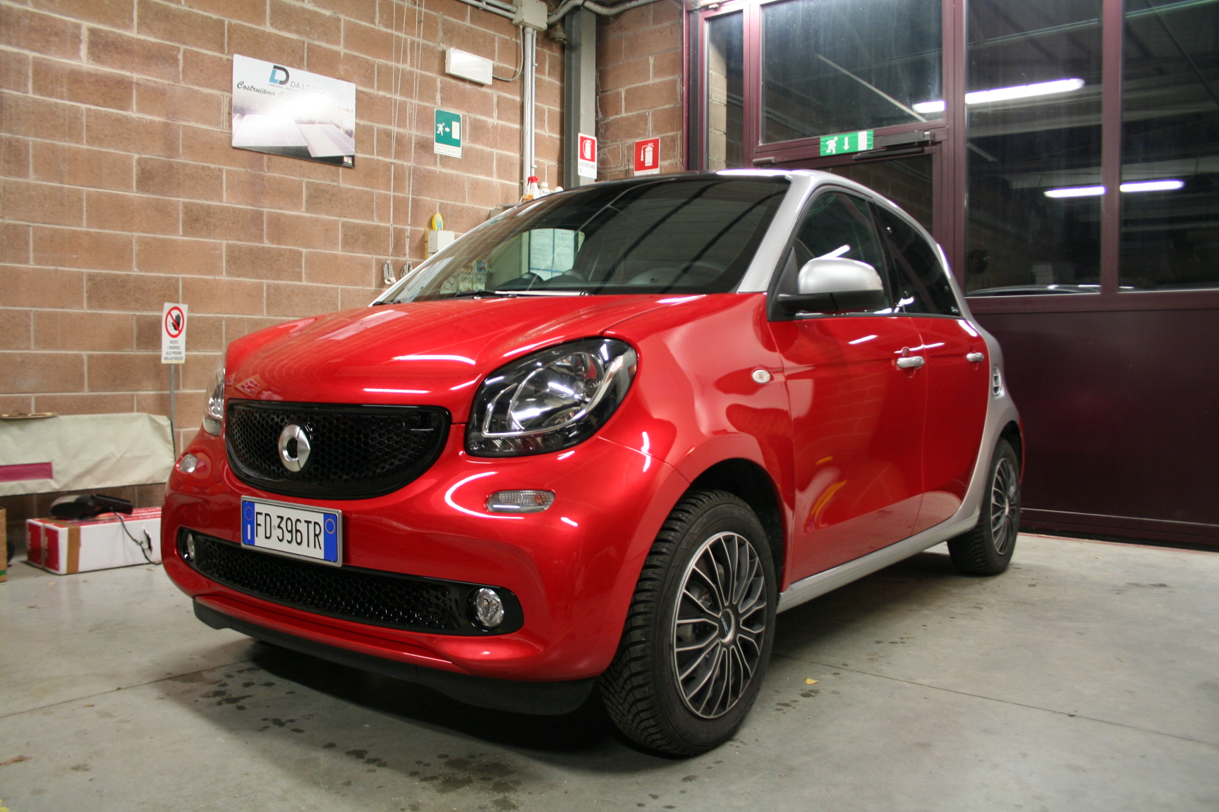 Smart Forfour davanti